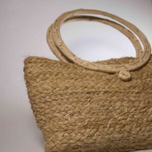 Bolsa Sandalwood Palha Handmade