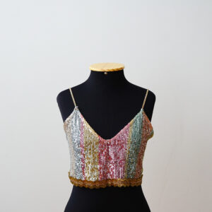 Top com Apliques — Colorido